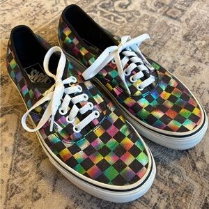 Vans Multicolor Checkered Unisex Shoes